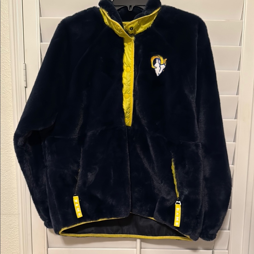 NFL Black and Yellow Puffer Jacket